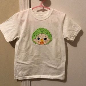 Boys white short sleeve shirt